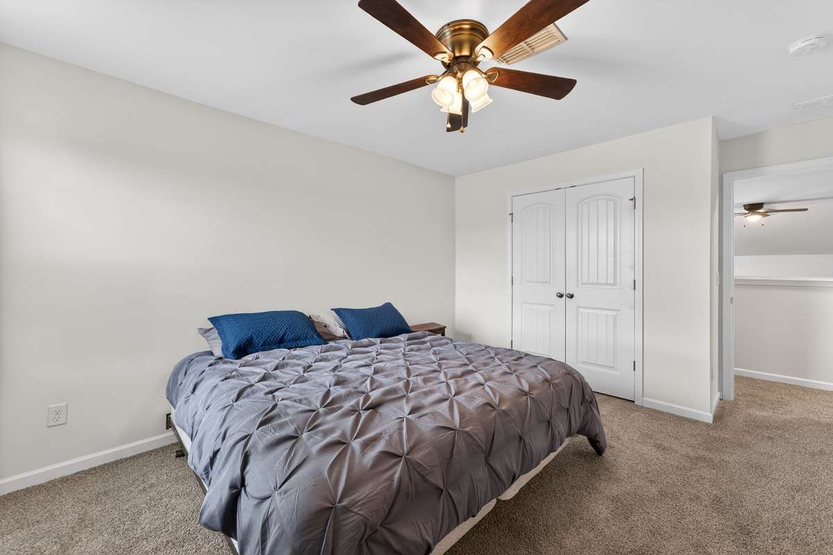 Double door closet
