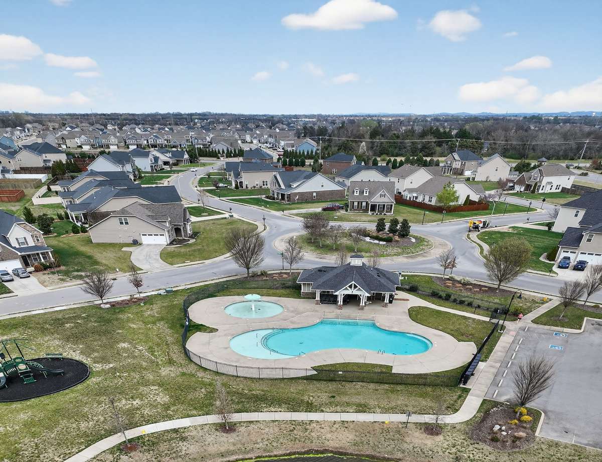 Pool and playground within walking distance.