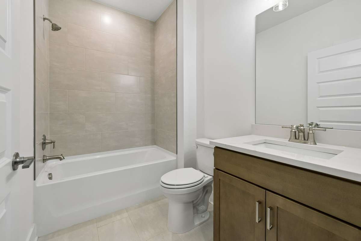Guest Bathroom with Linen Closet