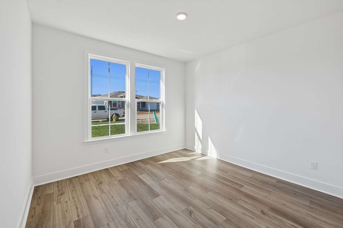 Guest Bedroom (no carpet!)