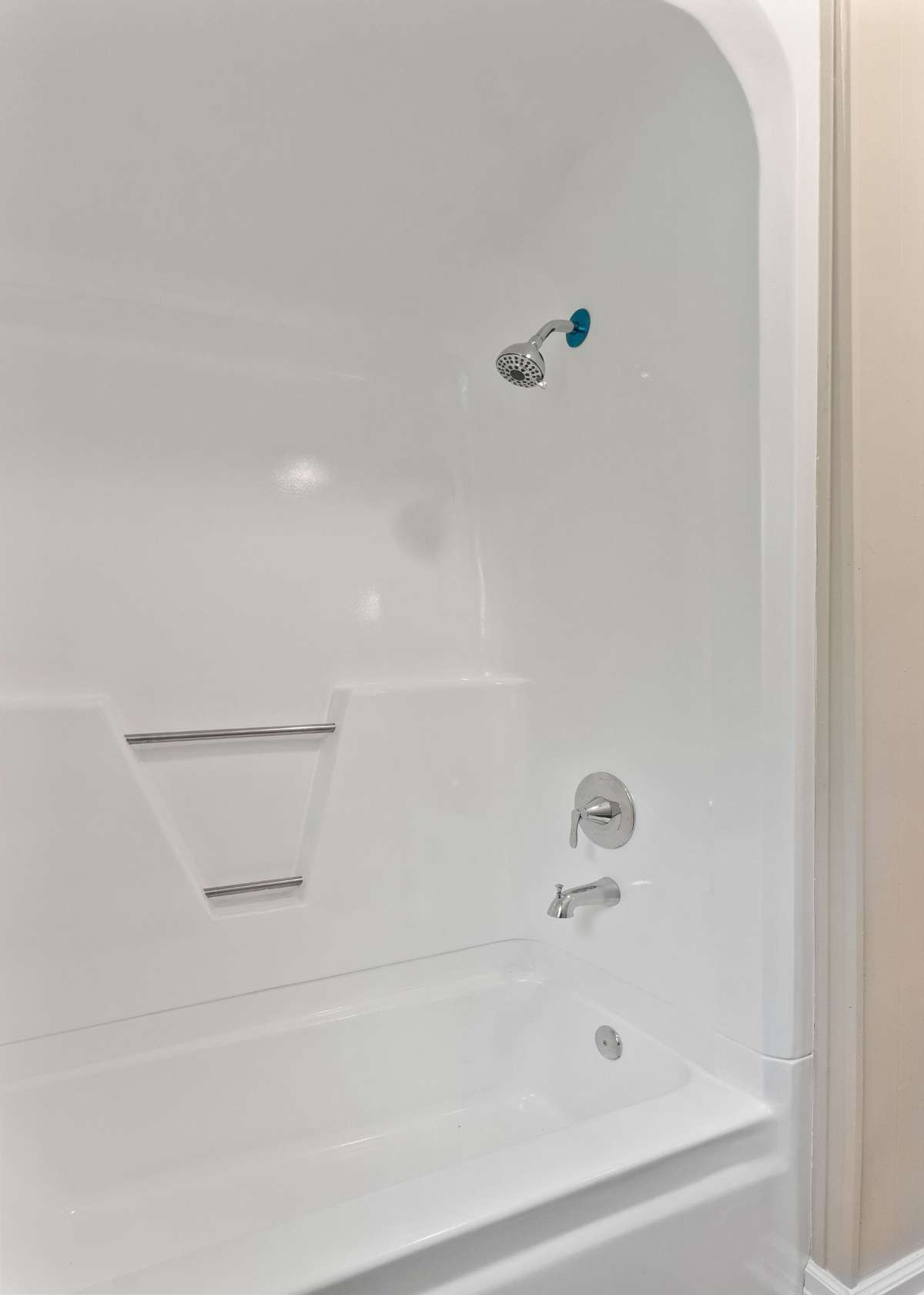 The shower/tub combo.