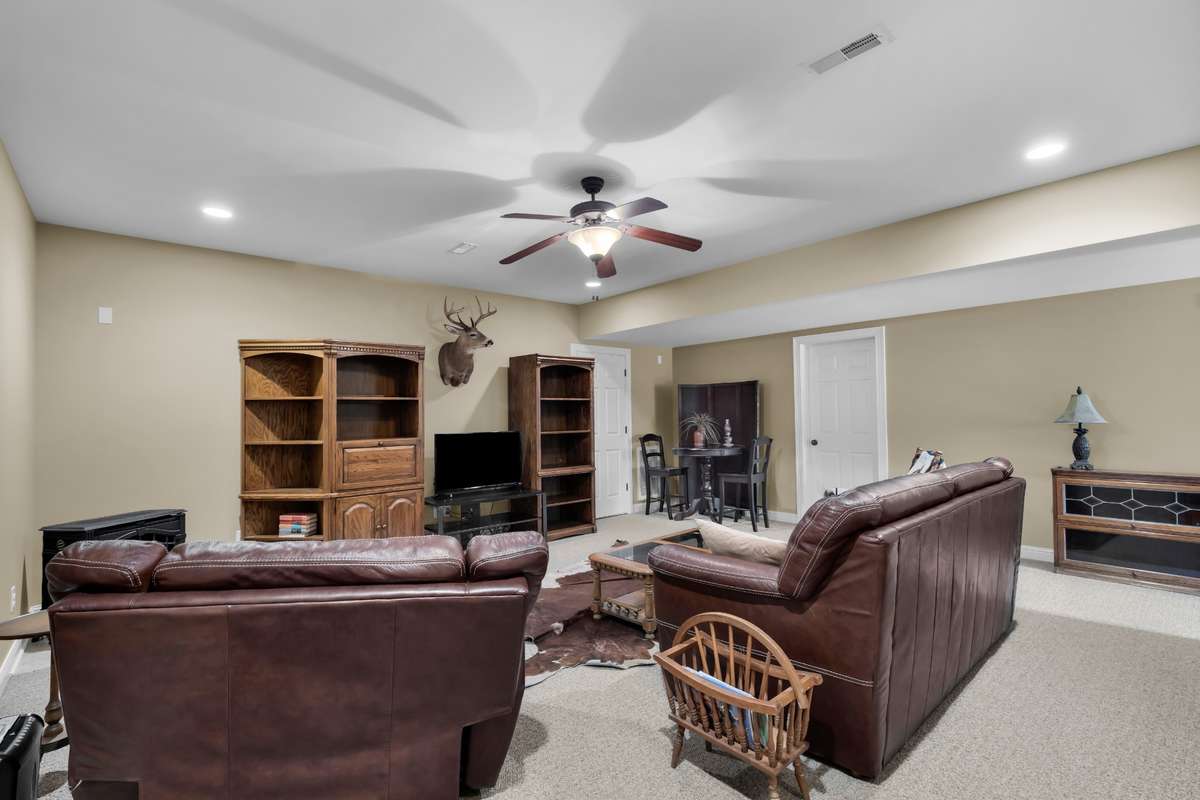 Rec Room in Basement