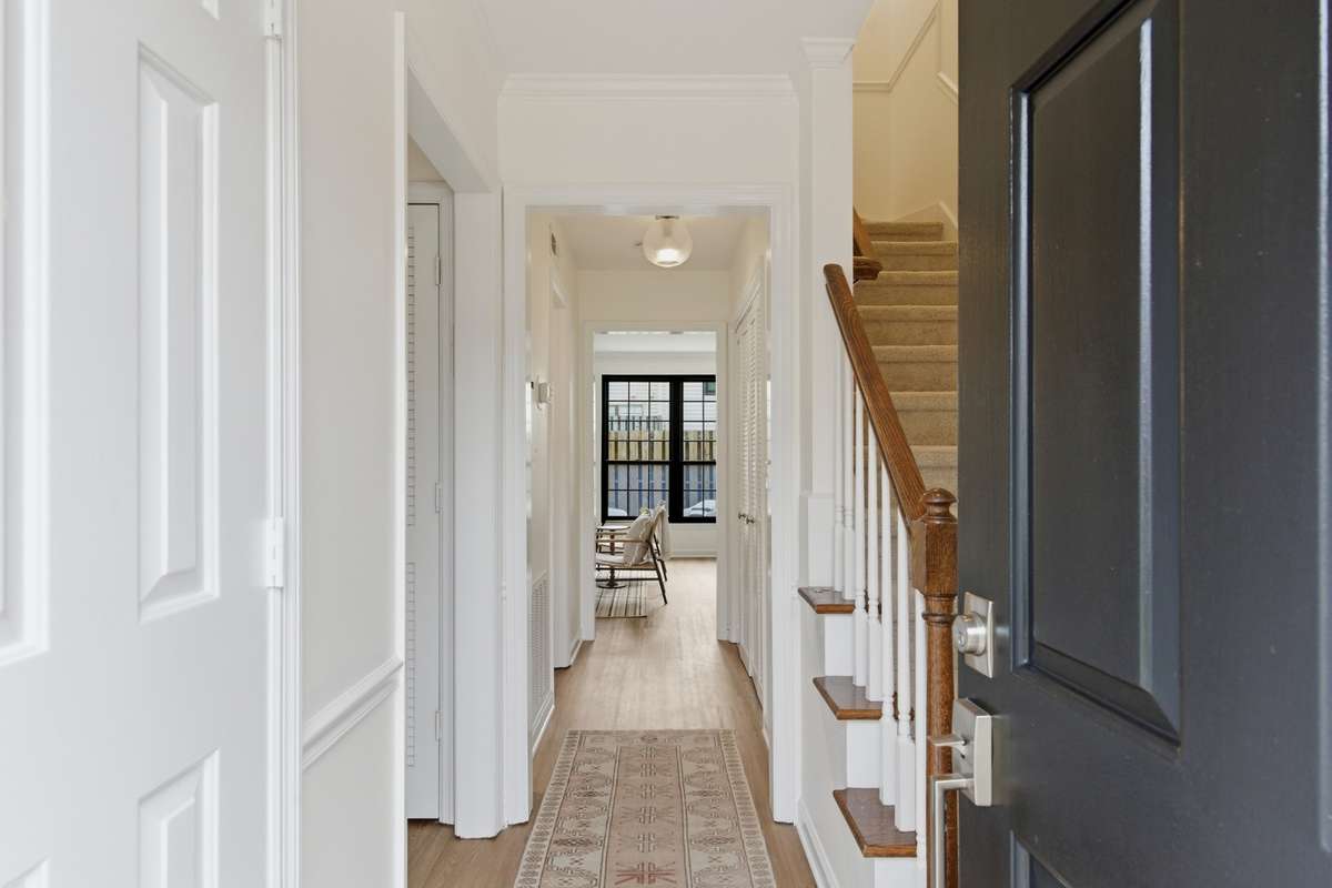 Welcoming entrance.