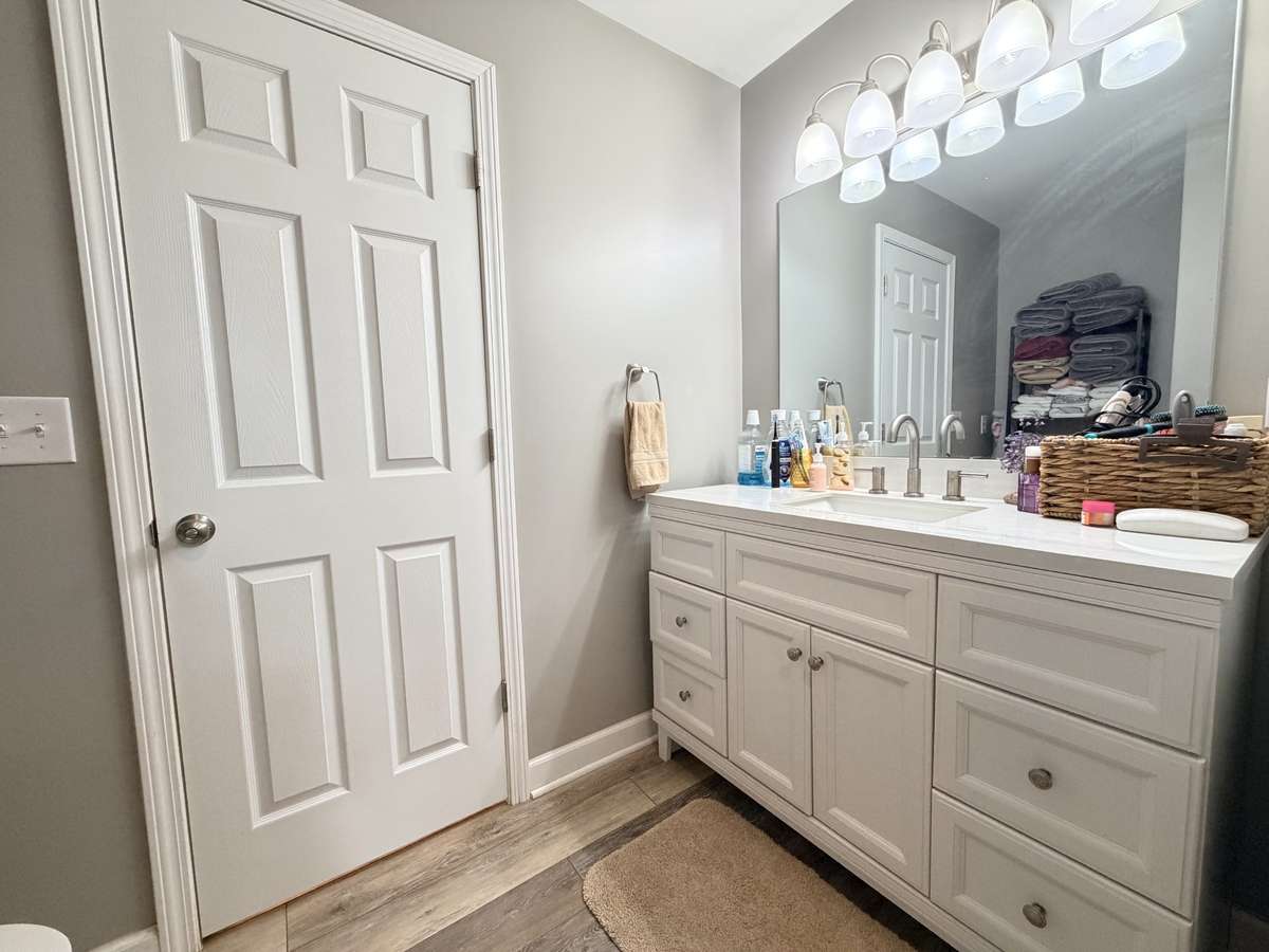 Hall bath