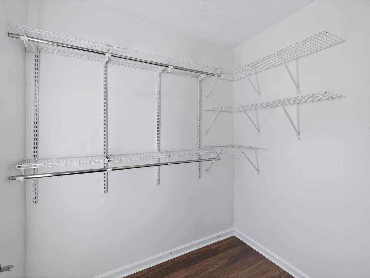 Spacious Walk-in Closet