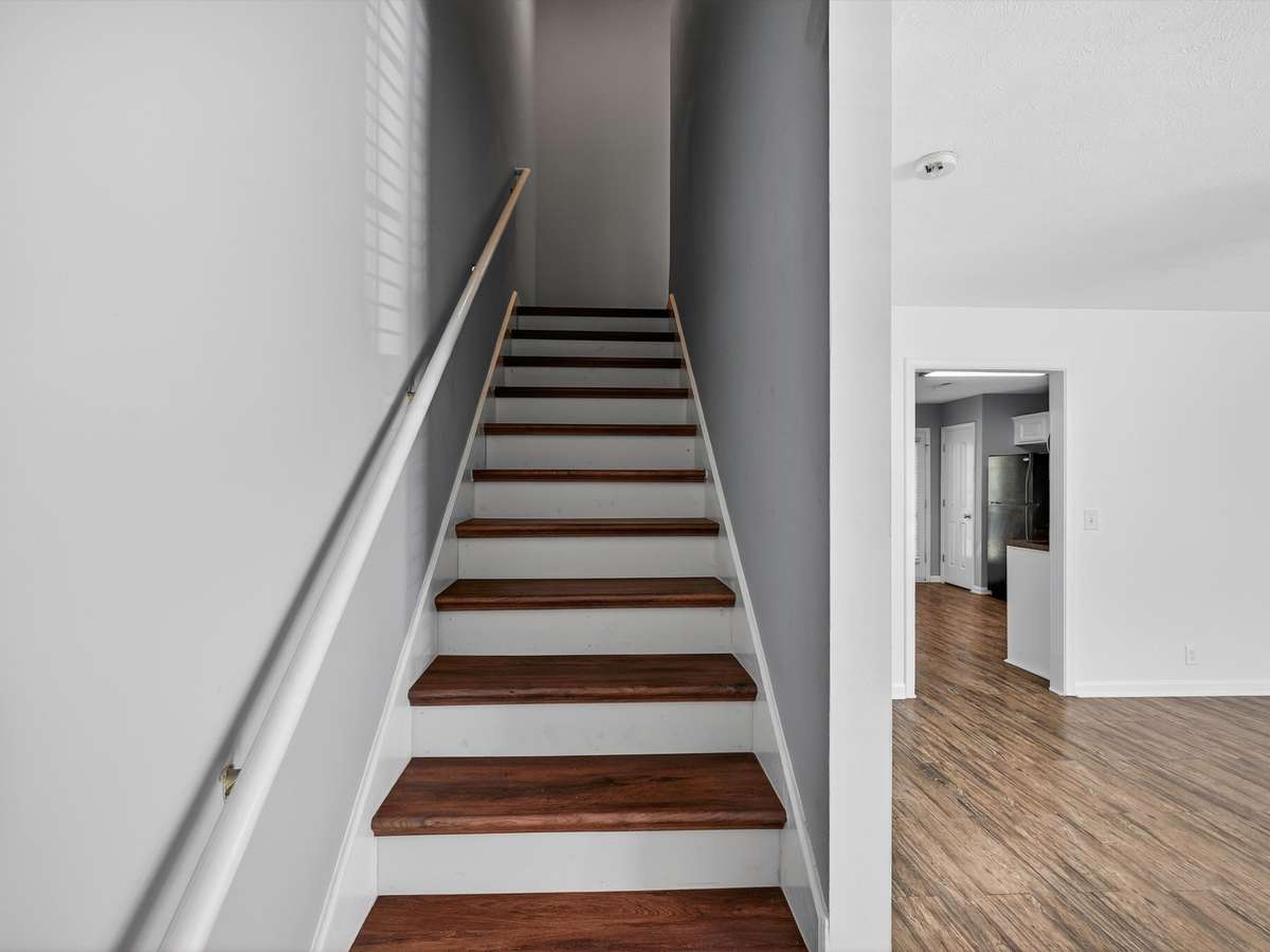 Solid Hardwood Stairs