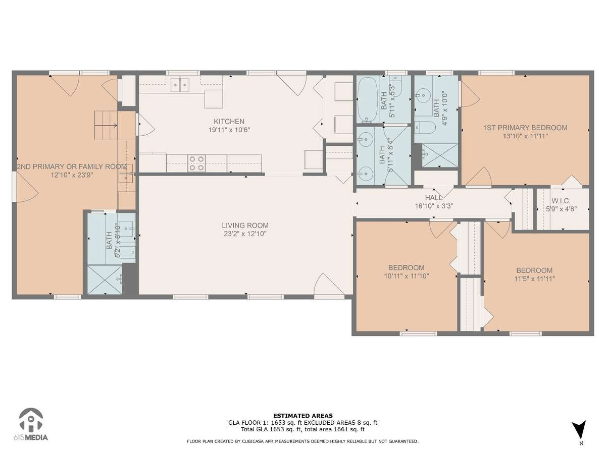 Detailed floor plan for easy understanding of flow and layout.