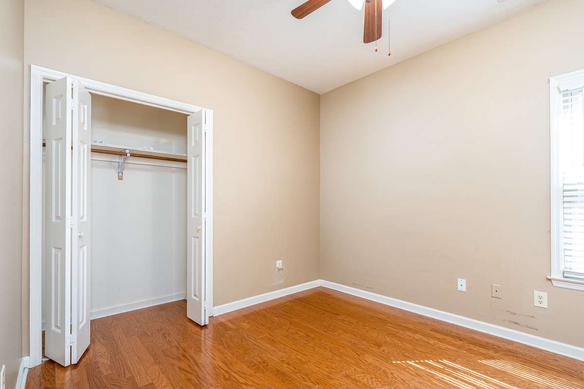 Another view of Bedroom #2 and double closet