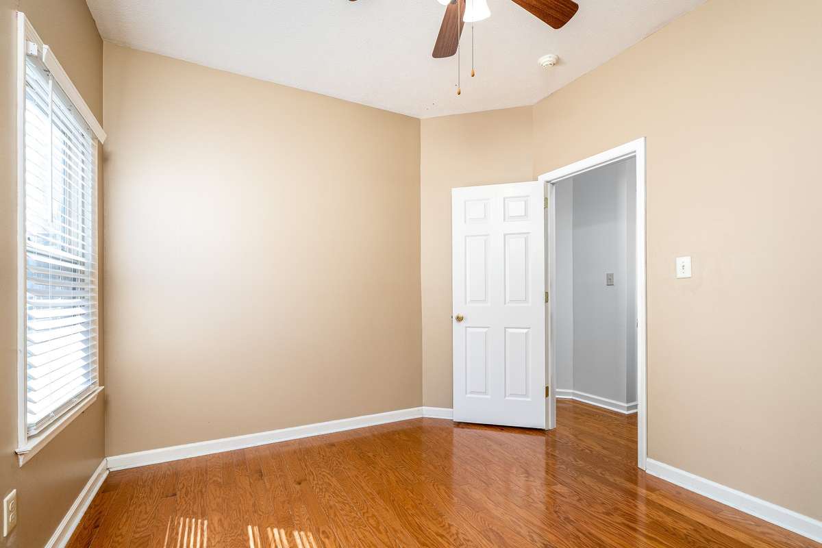 Bedroom #2 Hardwood floors