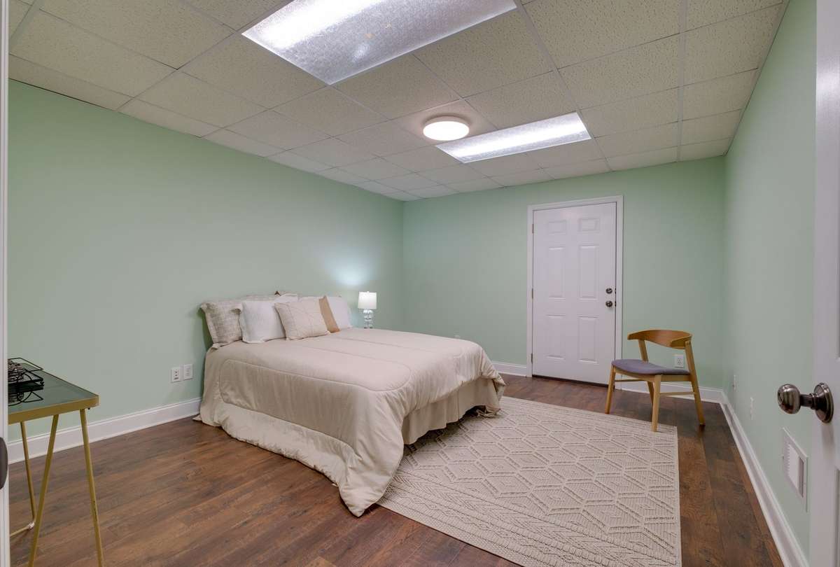 **ALREADY FINISHED BASEMENT IDEAS: Large Media Room/4th Space/Home Theater/Home Gym/Home School Area**