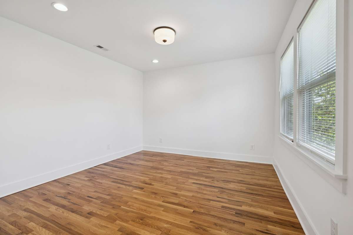 This is another photo of the 3rd bedroom that's located on the second floor.