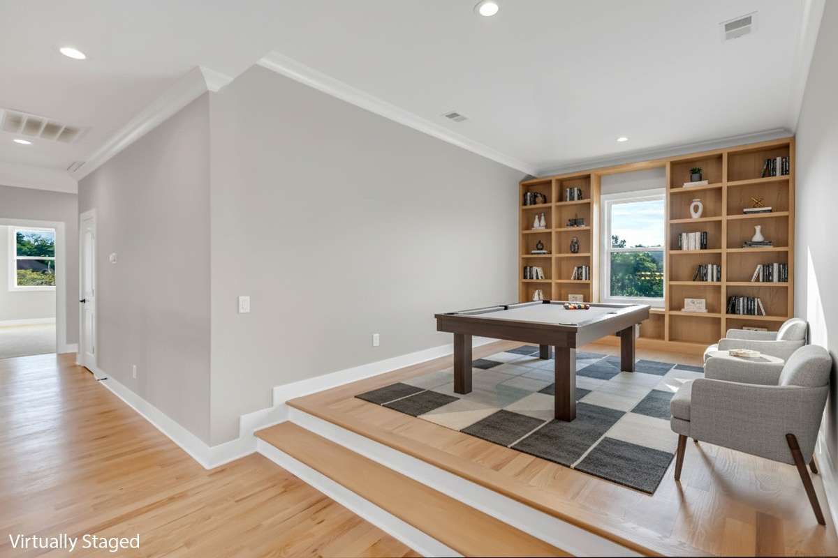 Plenty of space for a pool table!