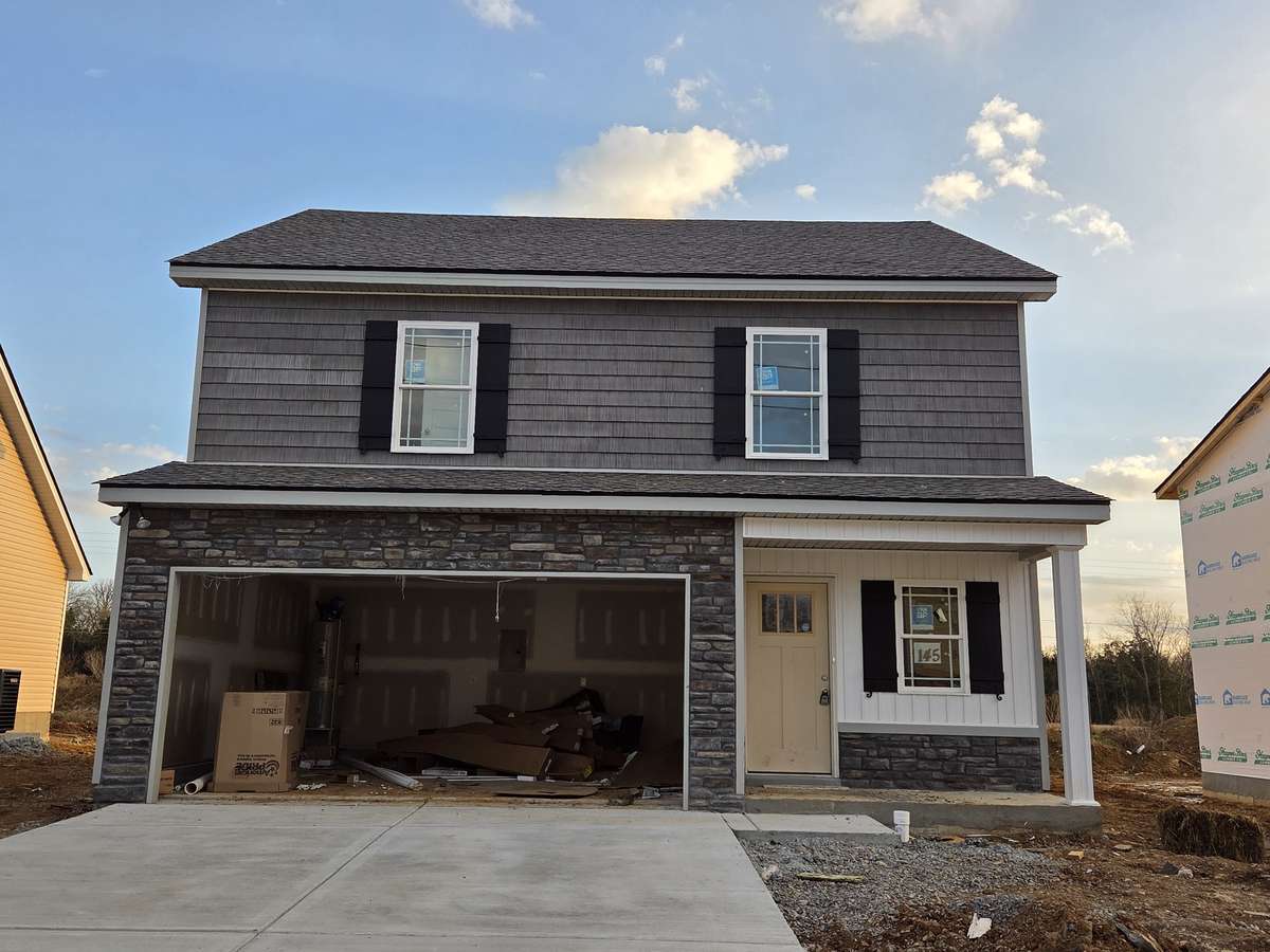 House features 4 Bedrooms and 2.5 Baths.  Double wide Driveway.