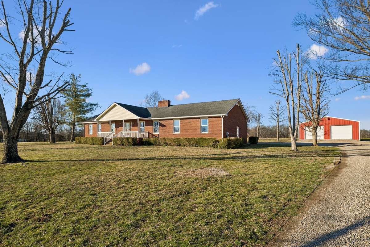 One-care attached garage and 2-car detached garage/workshop...