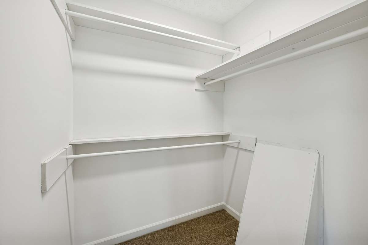 Walk-in closet..