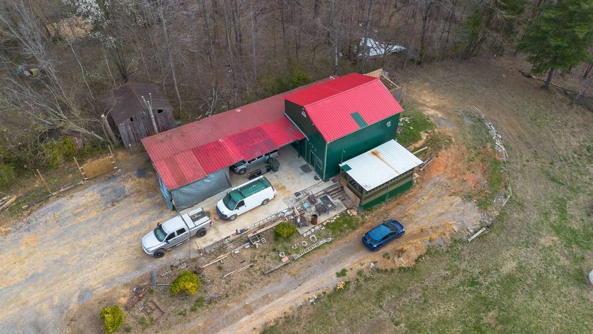 Out building on property behind main home
