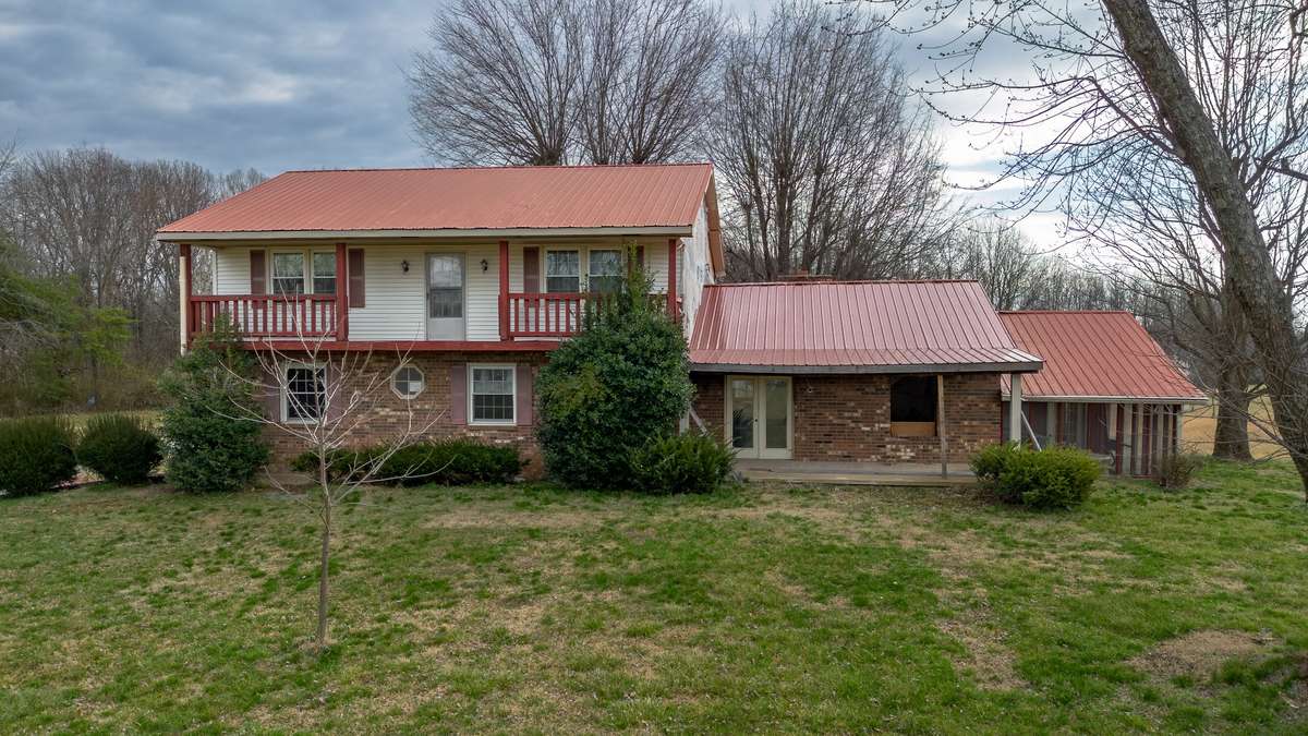 Main house on property