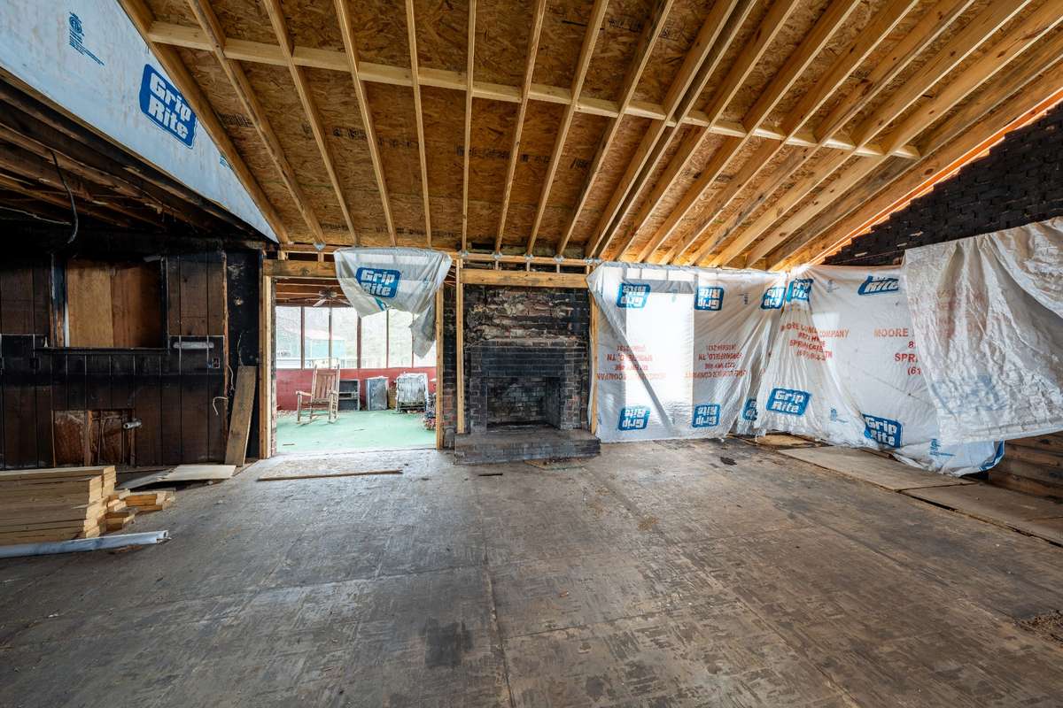 Main home will need complete renovation
