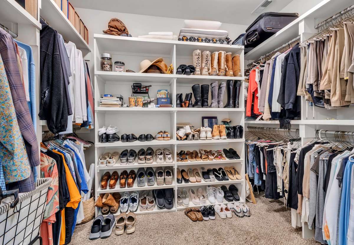 Extra Large Walk-In Closet
In Primary Suite