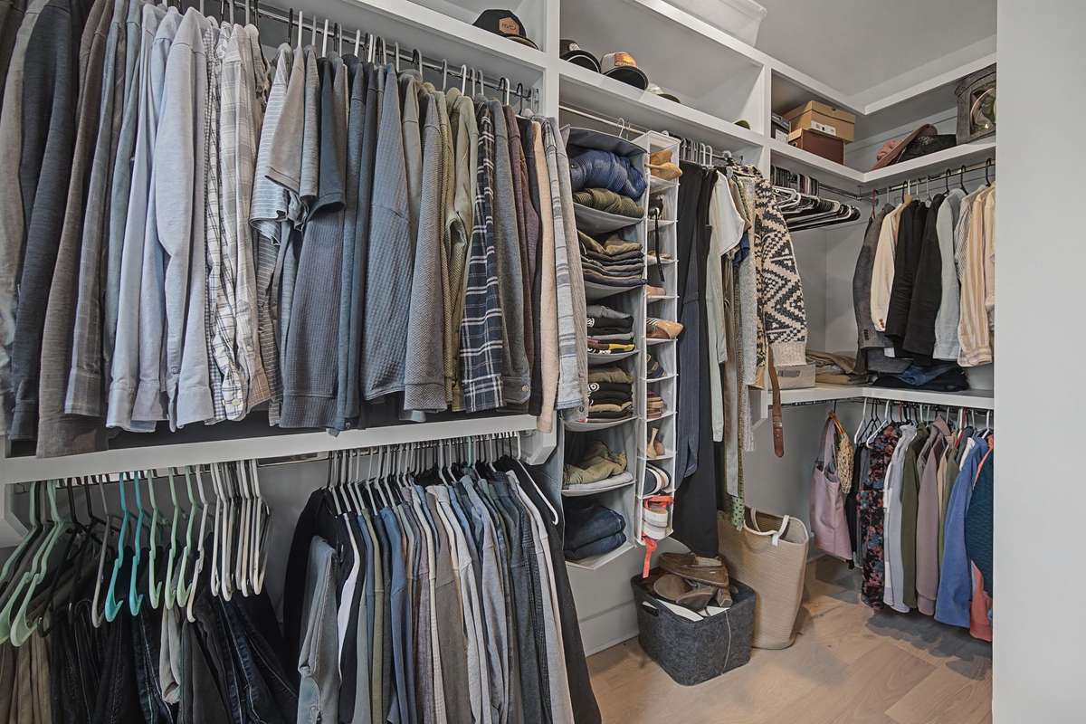 This Closet is Beautifully Appointed