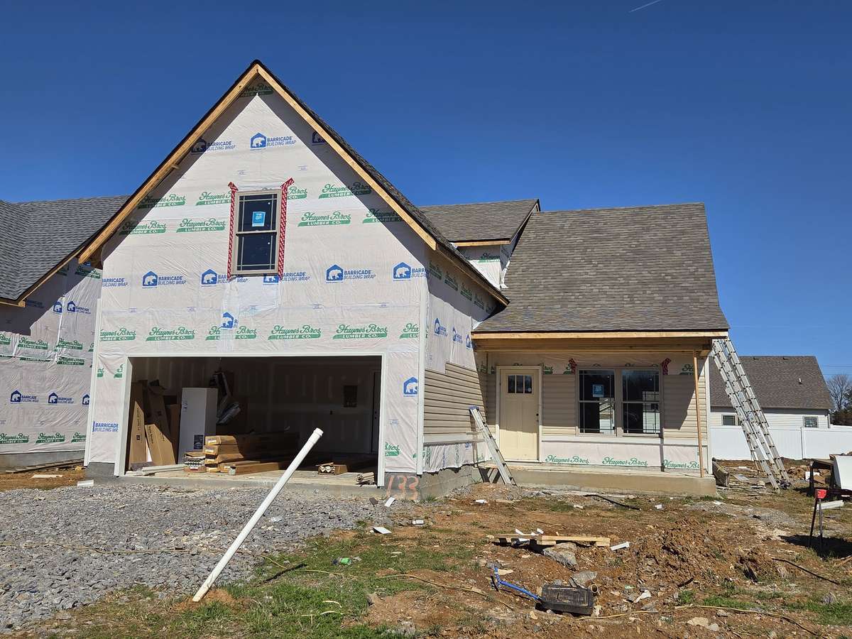 Lot 133 Valley Farms is under construction now.