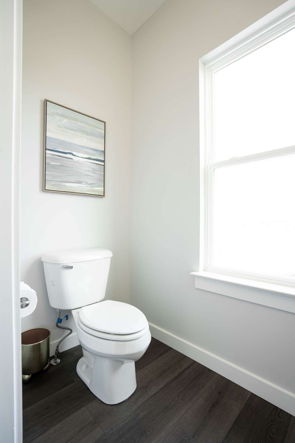 Half bath second floor