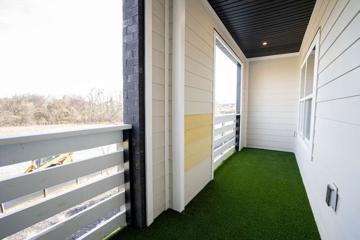 Outdoor entertaining is easy with this big deck!