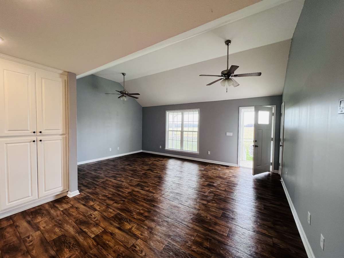 Open floor plan provides lots of room