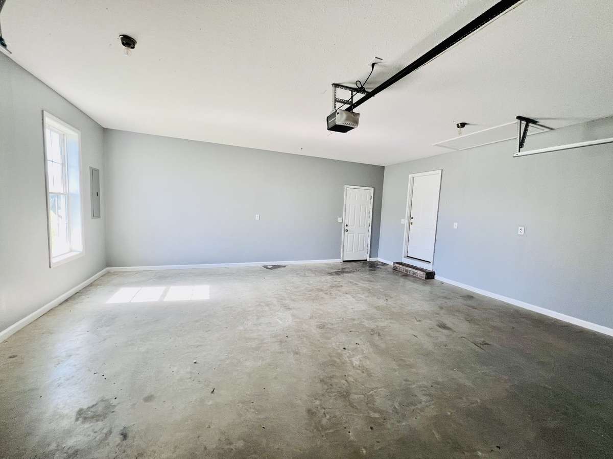 Two-car garage