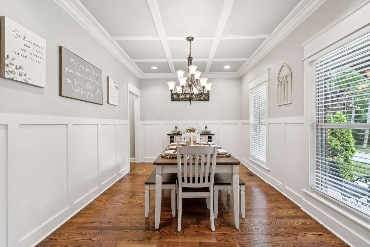 Entertain the whole family with this dining room.