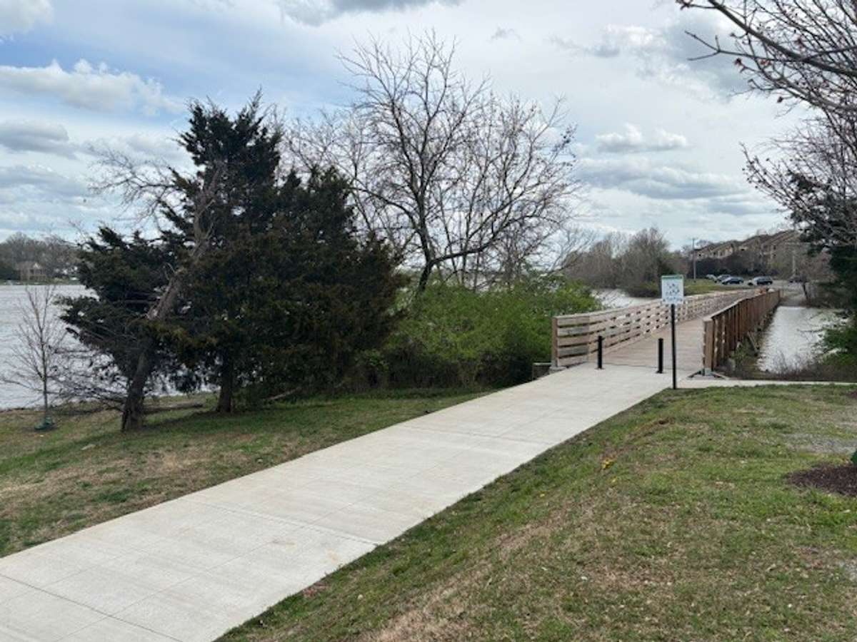 Take an evening stroll along Old Hickory Lake.