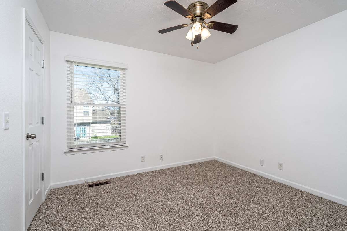 Secondary Bedroom is also nicely sized with a sunny window