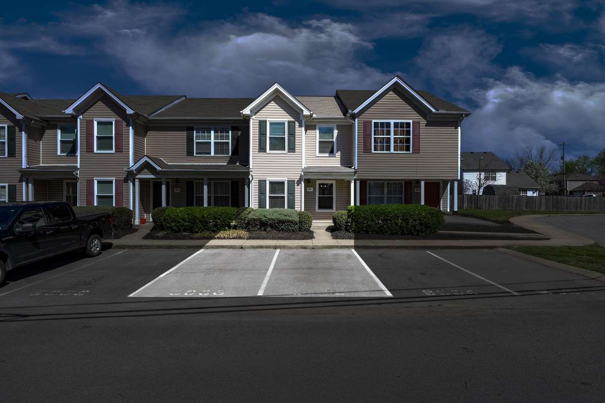 Offers 2 designated parking spaces