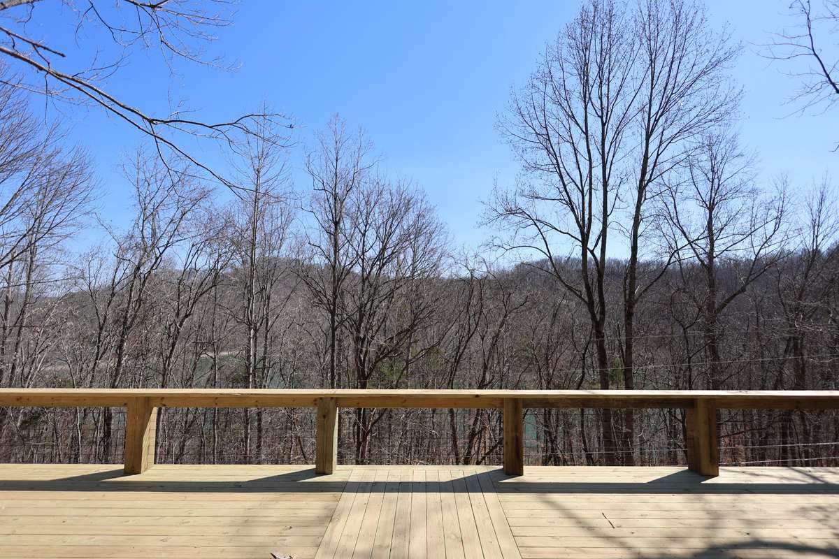 Lake view from upper deck