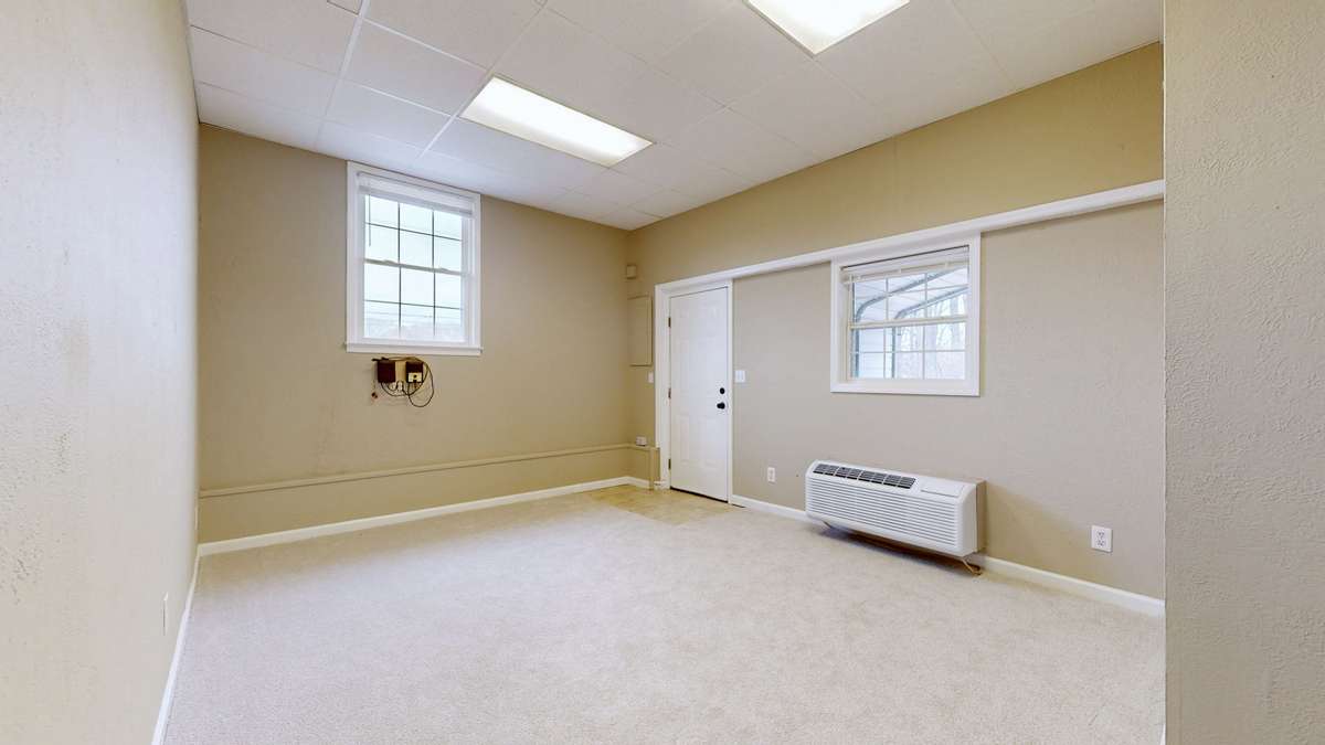 flex room on left end of home has many possible uses including play room, office, workout, bonus, 5th bedroom...