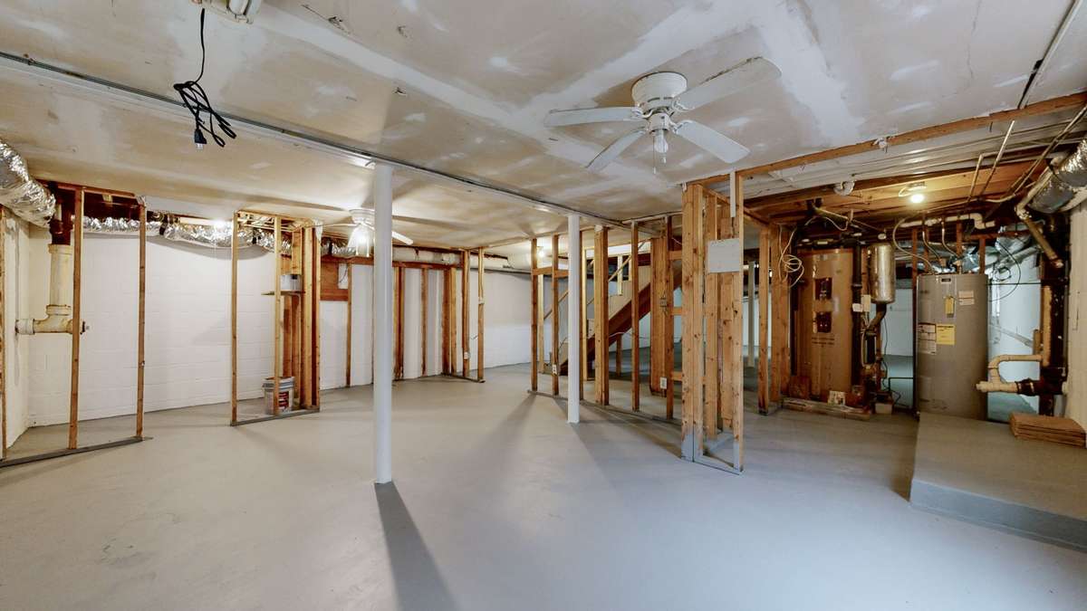 storage space galore or make this your next hobby room
