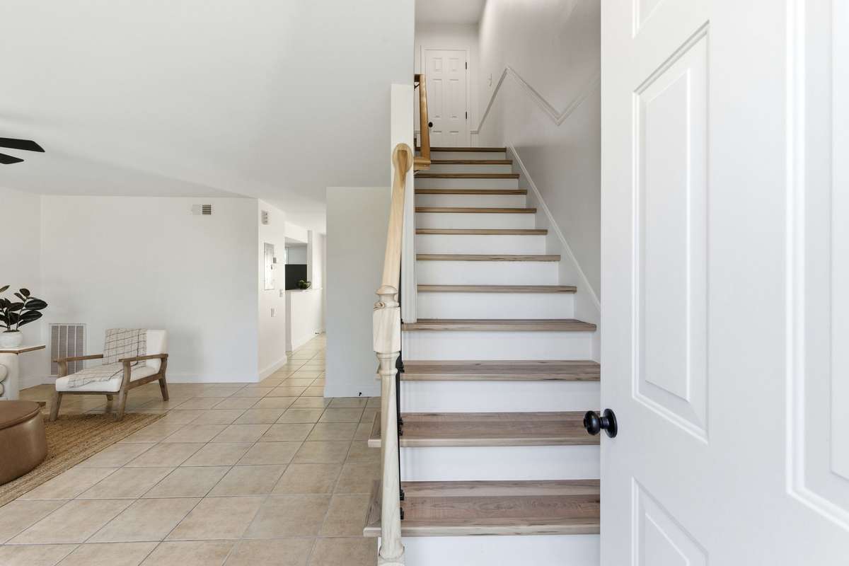 Front Entrance into the living area.
