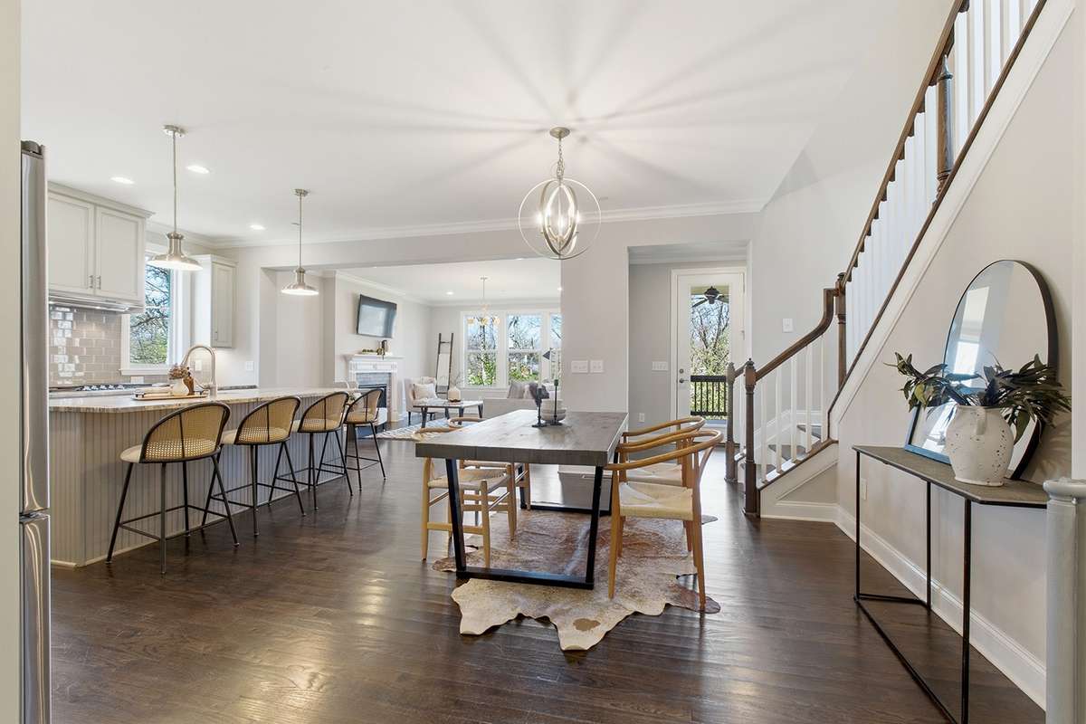 Entertainer's dream open layout living