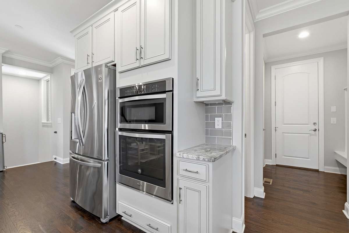 Tons of cabinet space + pantry
