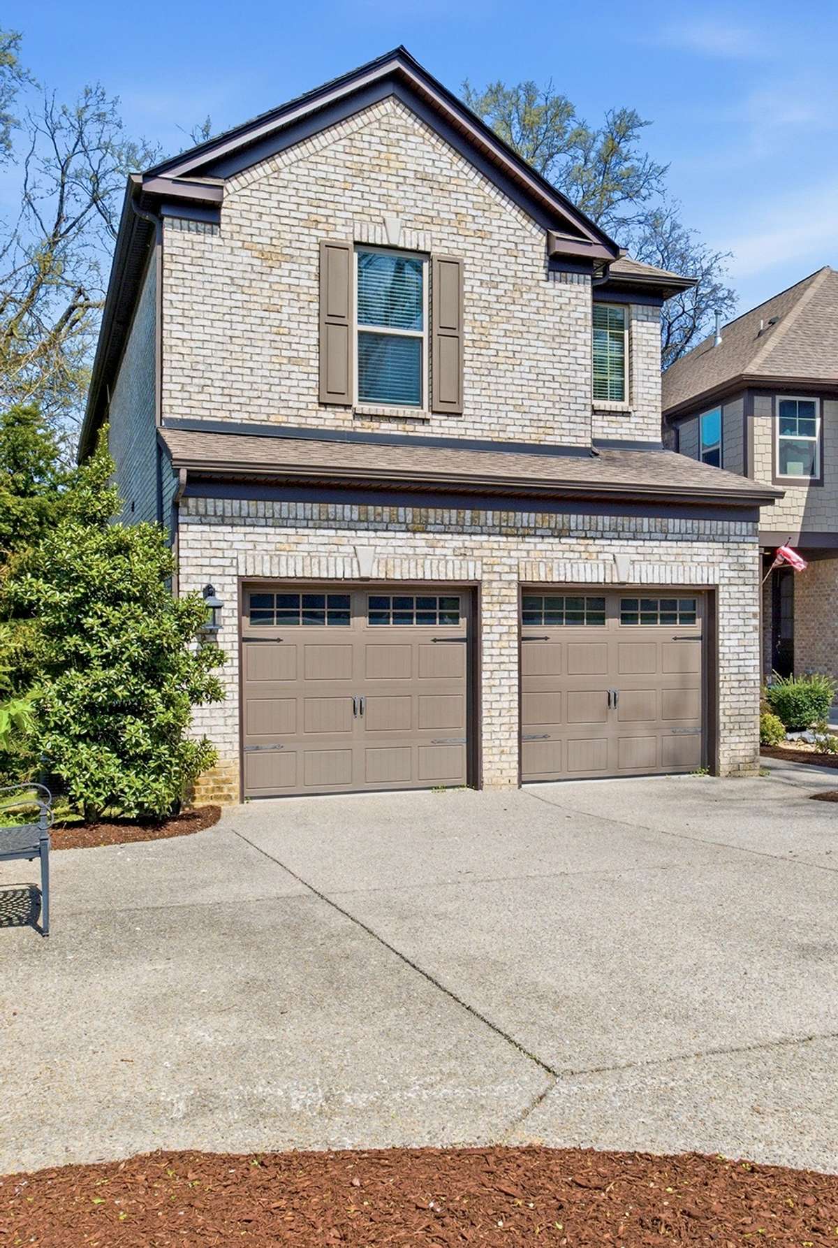 2 Car Garage + Driveway parking pad for residents + guests