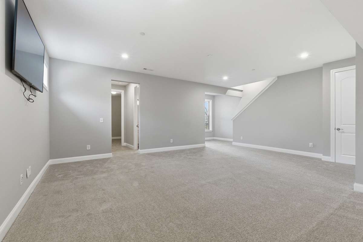 New carpeting + paint throughout