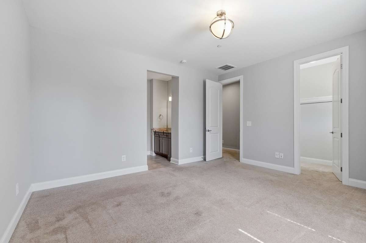 Walk-in closet + access to Jack-and-Jill bath
