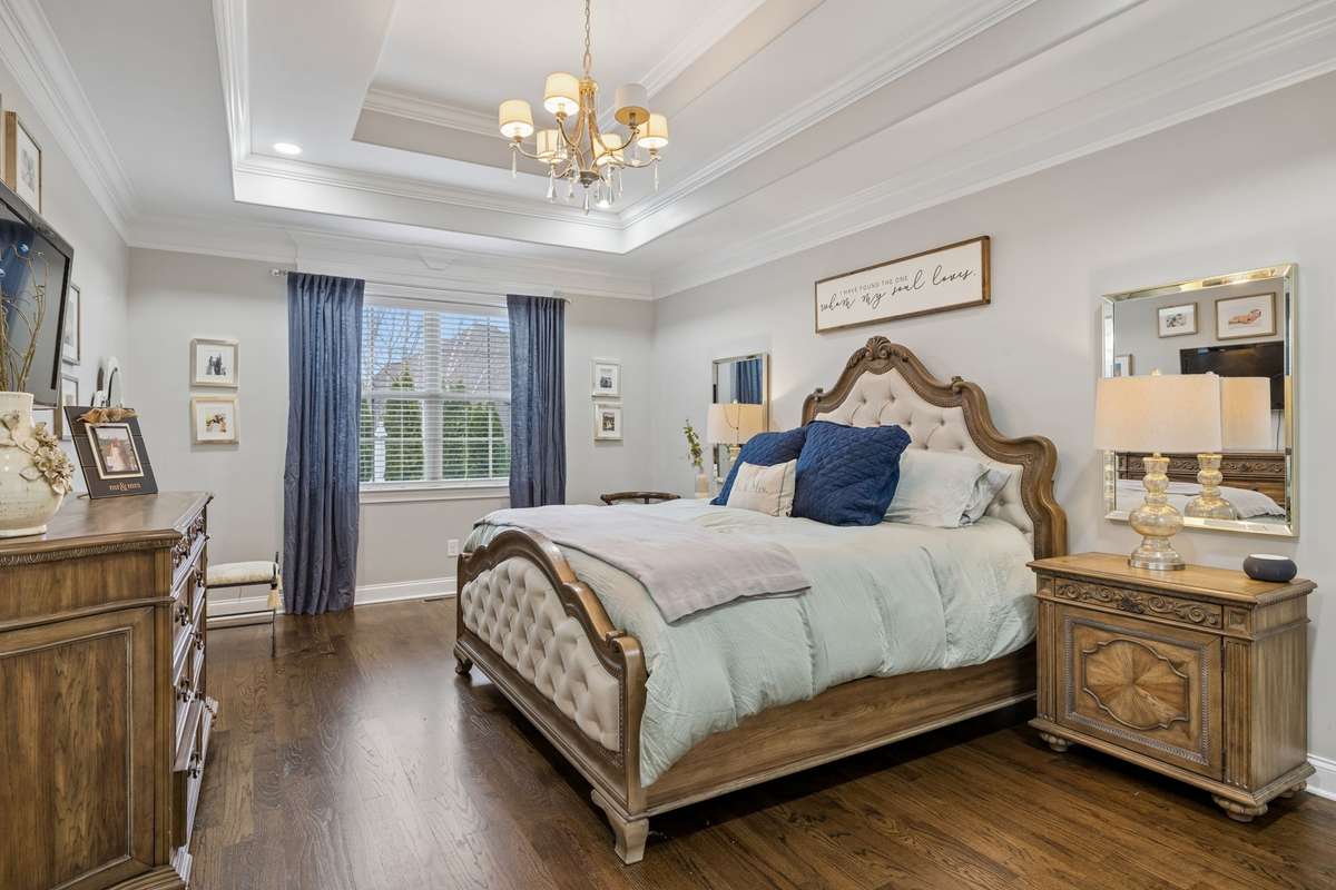 A peaceful main-level retreat designed for rest and quiet moments.