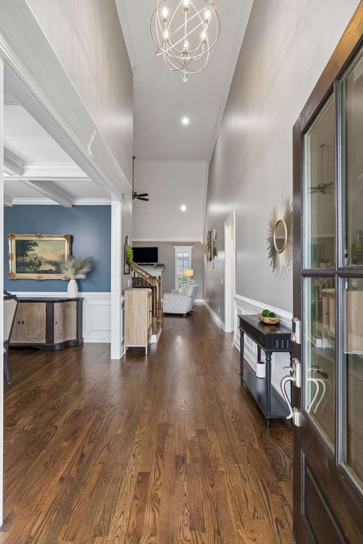 Step inside to warmth and character, with freshly refinished hardwoods setting the tone for home.