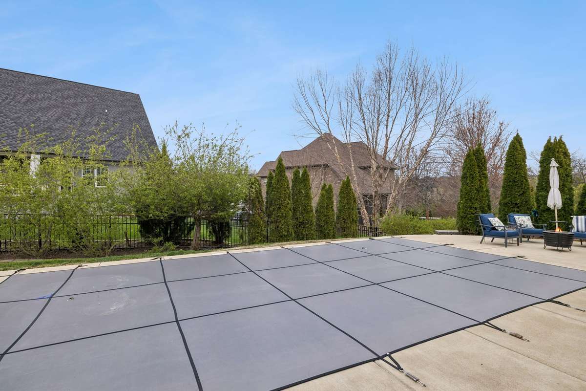 The pool will be opened in early April