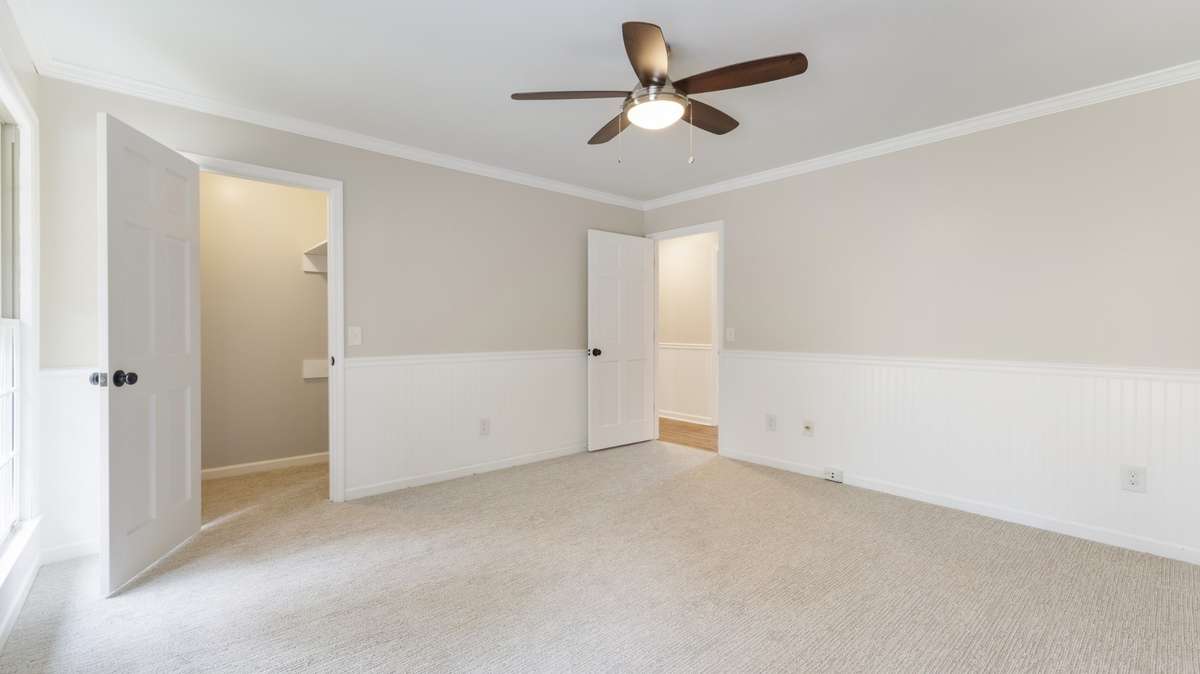Bedroom #2 with walk in closet