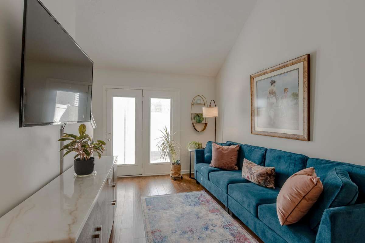 One of the coolest rooms in the house, located right off the kitchen.