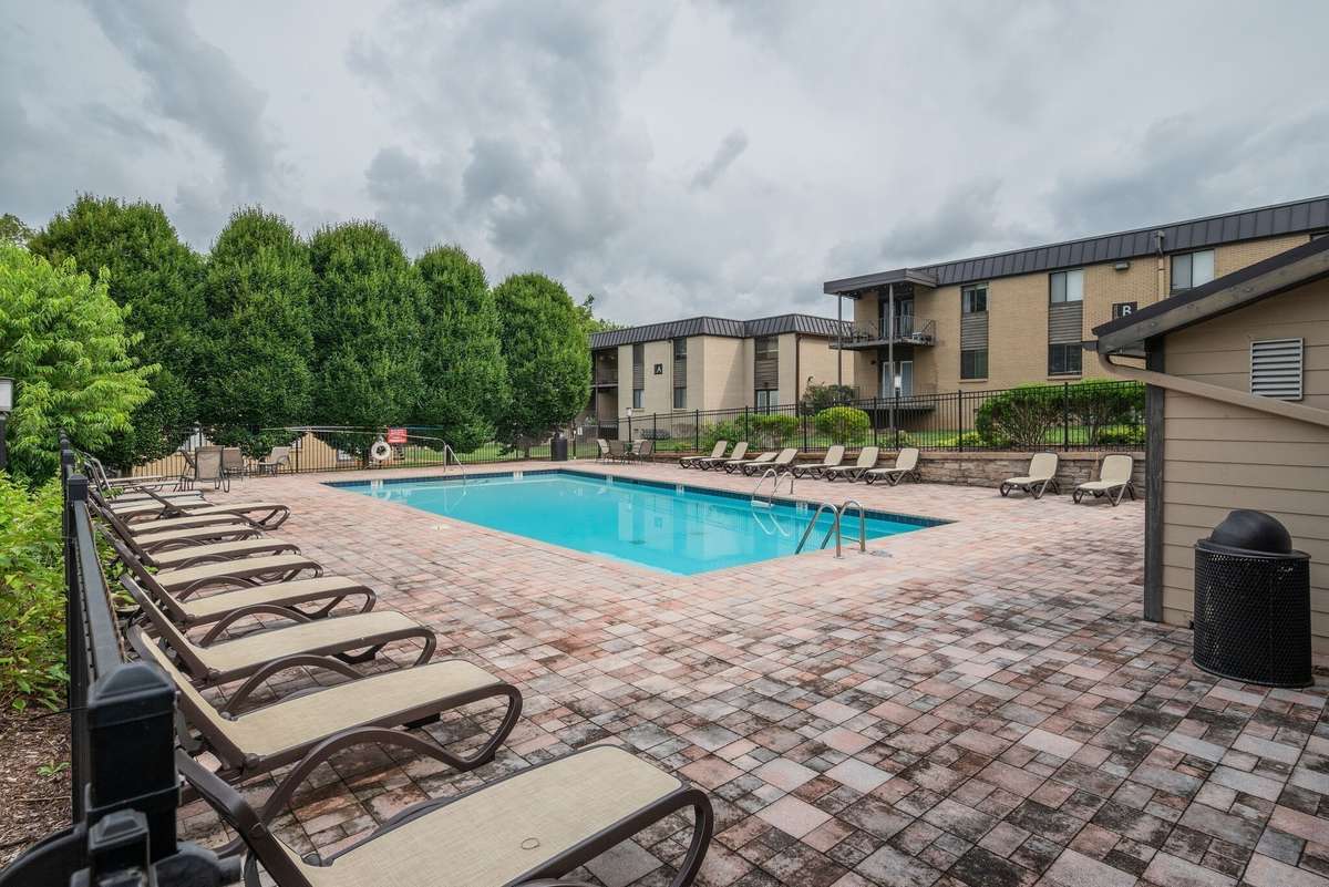 Community Pool Deck