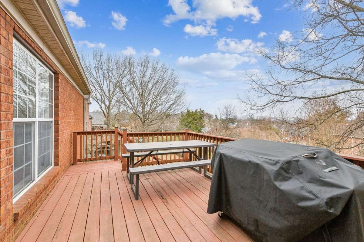 Huge deck