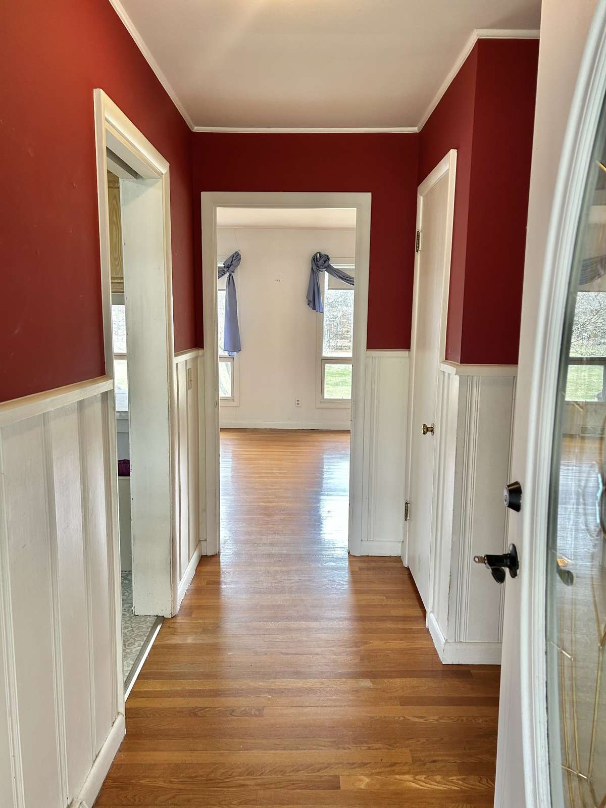 The foyer as you enter through the front door!